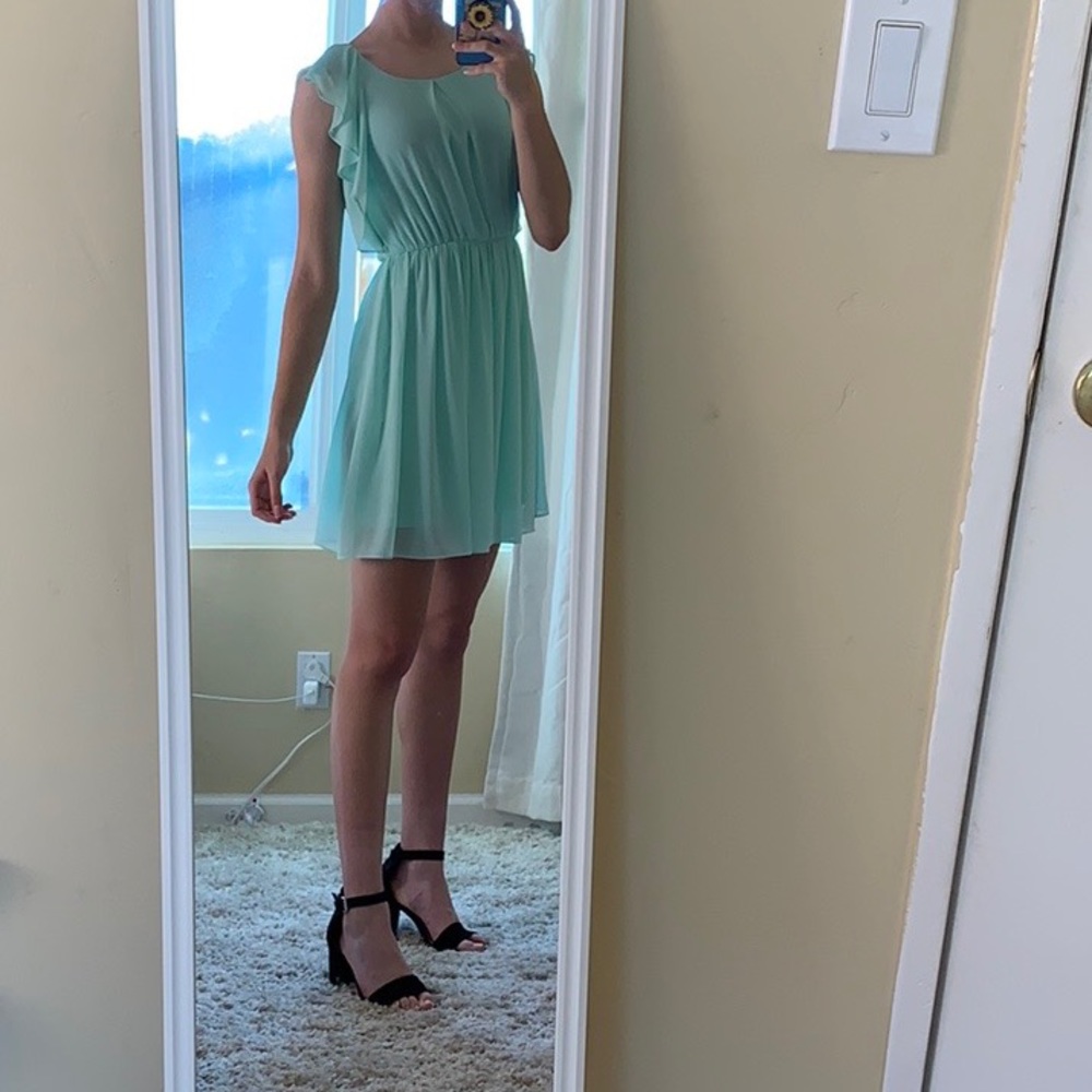 BCX Mint Green Mini Dress